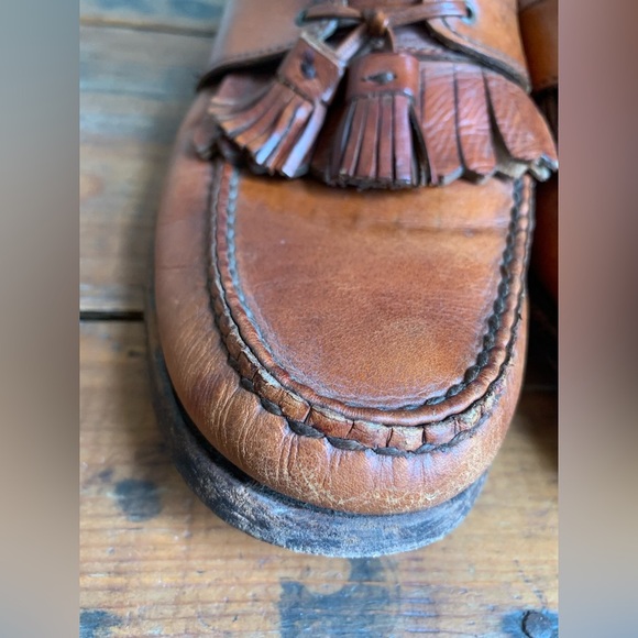 Allen Edmonds Tassel Loafers enfield shoes old money office academia leather usa - Picture 3 of 14